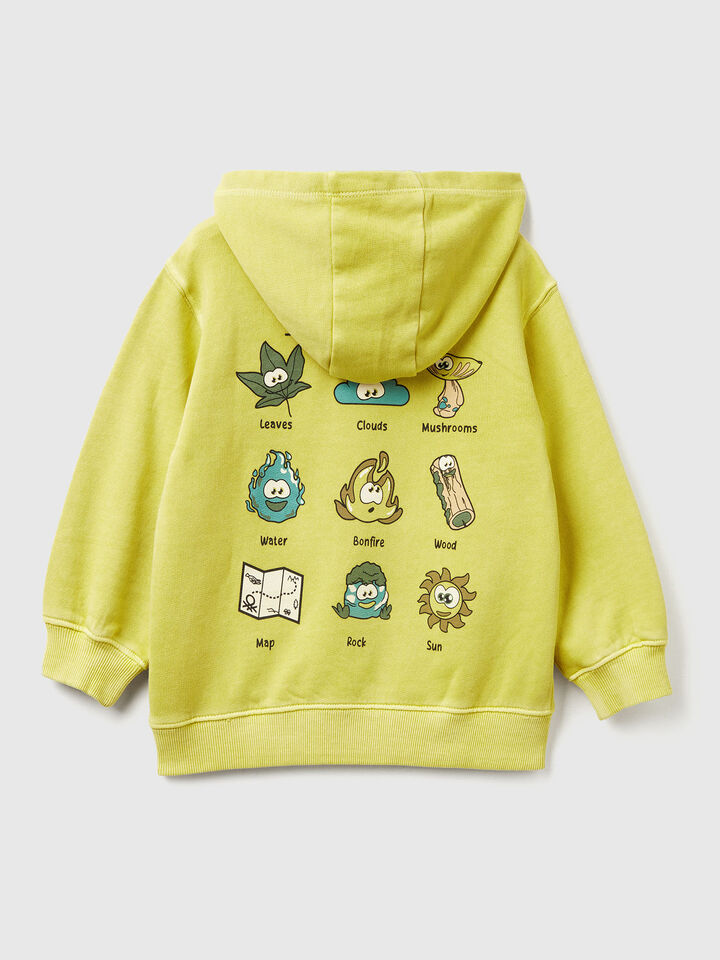 SWEATER W/HOOD Junior Boy image number 2